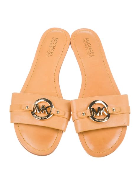 slide sandals michael kors|michael kors sandals size 5.